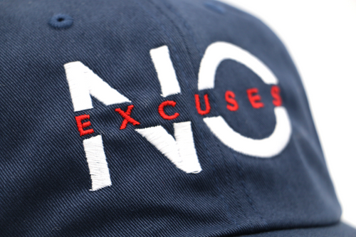 No Excuses (Navy)